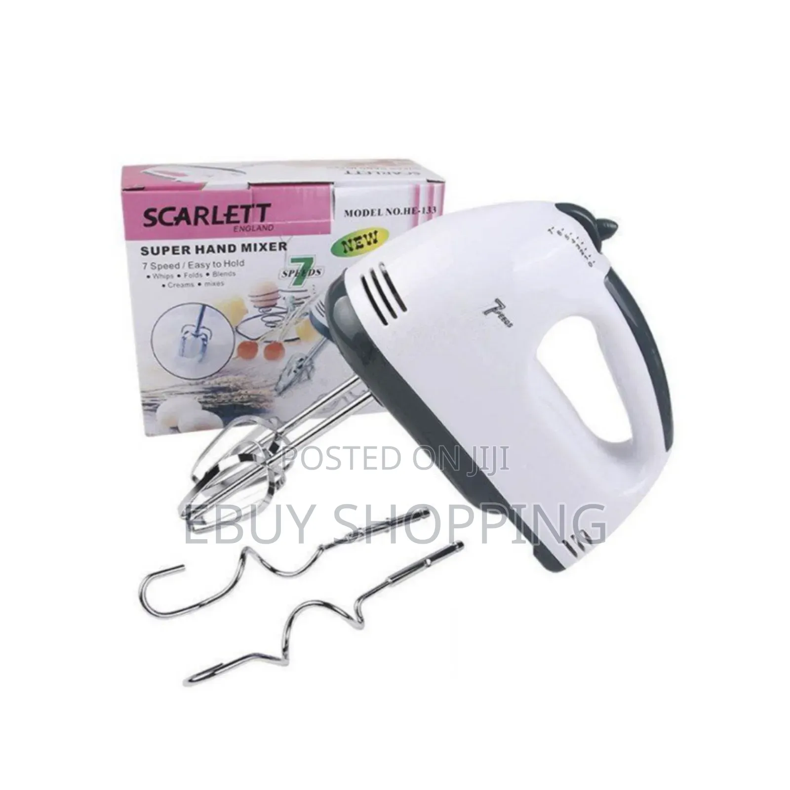 The Essential Hand Mixer for Everyday Baking.