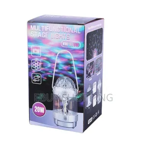 Portable and Rechargeable Multifunctional Stage Lights