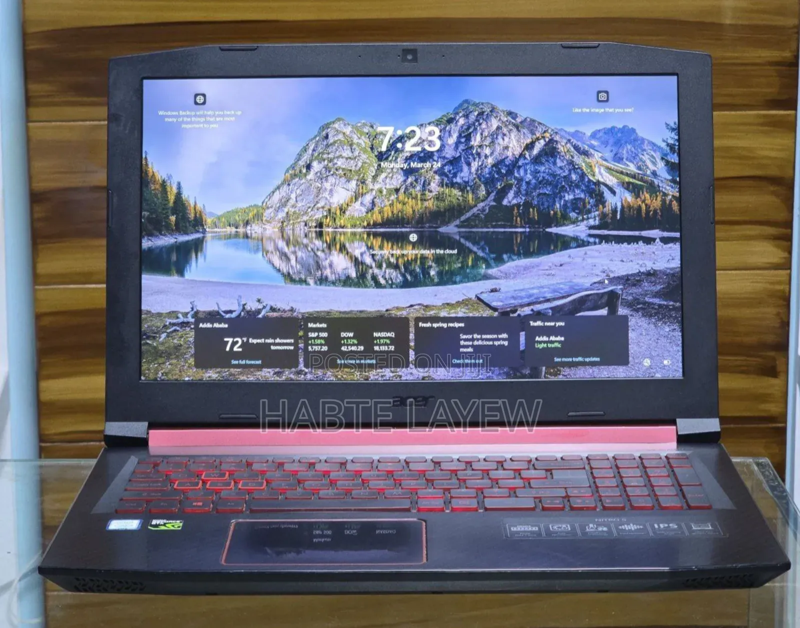 New Laptop Acer Nitro 5 8GB Intel Core I5 SSHD+SSD 256GB