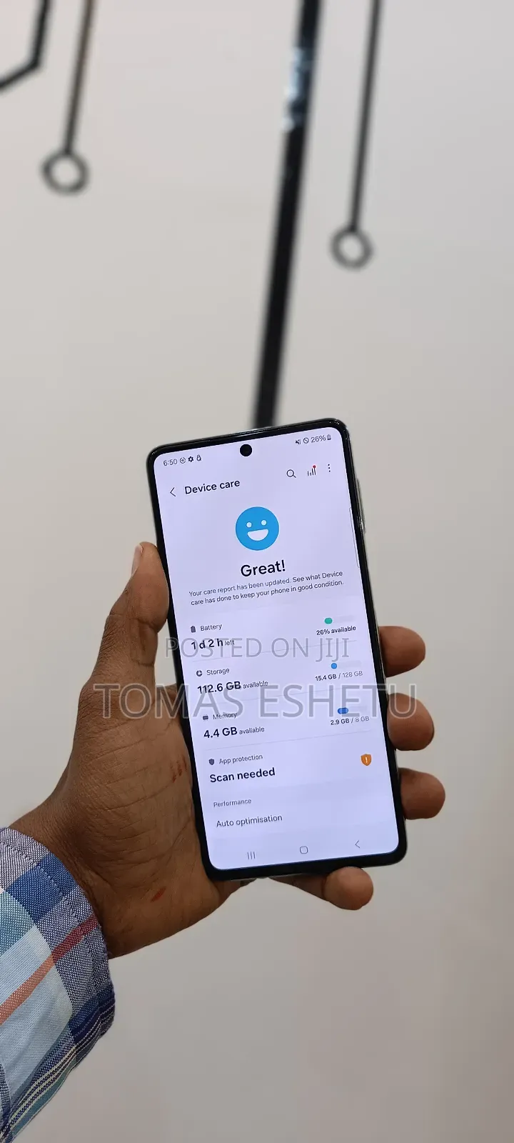 New Samsung Galaxy M53 128 GB White