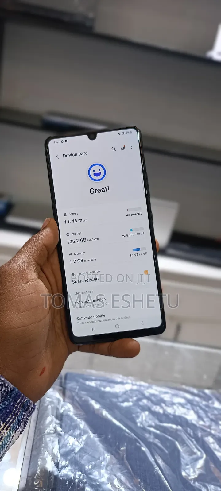 New Samsung Galaxy A42 5G 128 GB Black