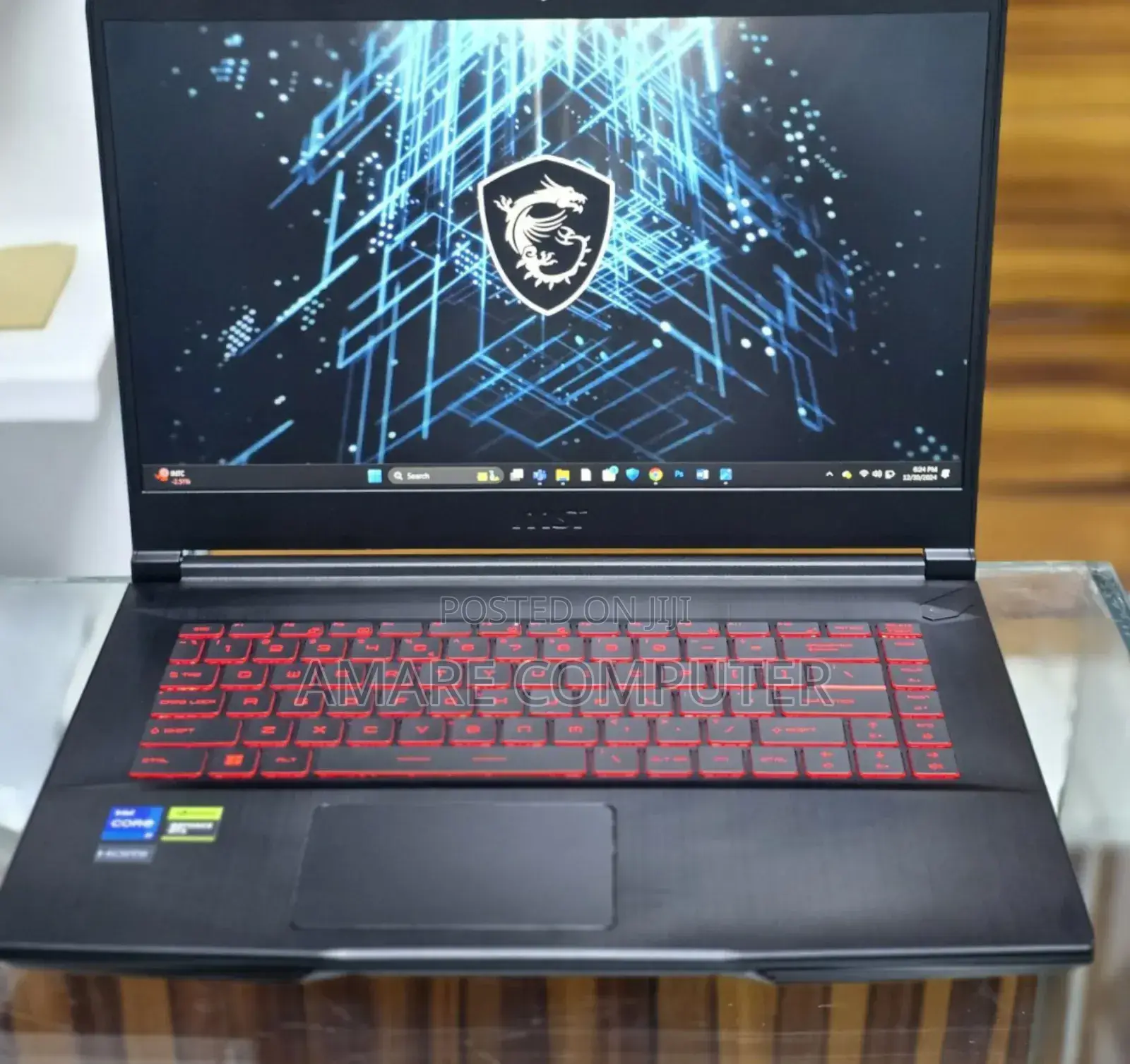 New Laptop MSI GF63 16GB Intel Core I7 SSD 1T
