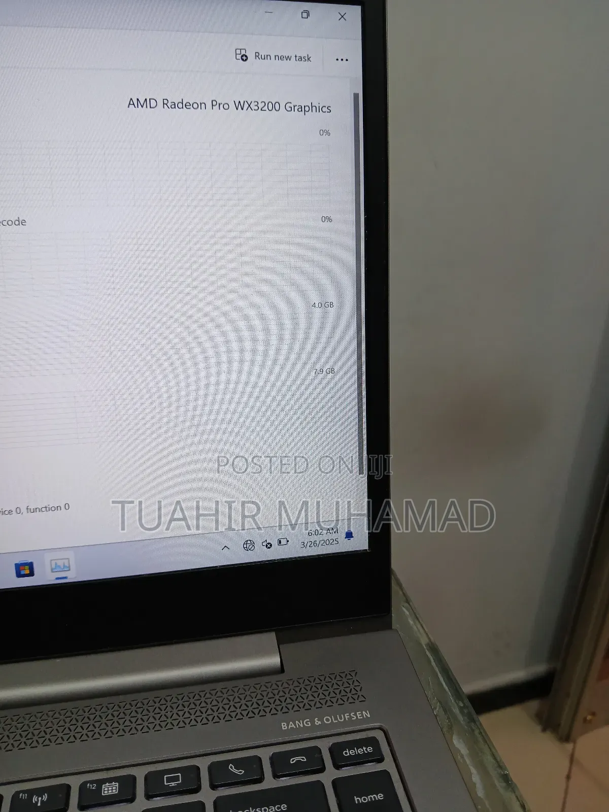 New Laptop HP ZBook Studio G5 16GB Intel Core I5 SSD 512GB