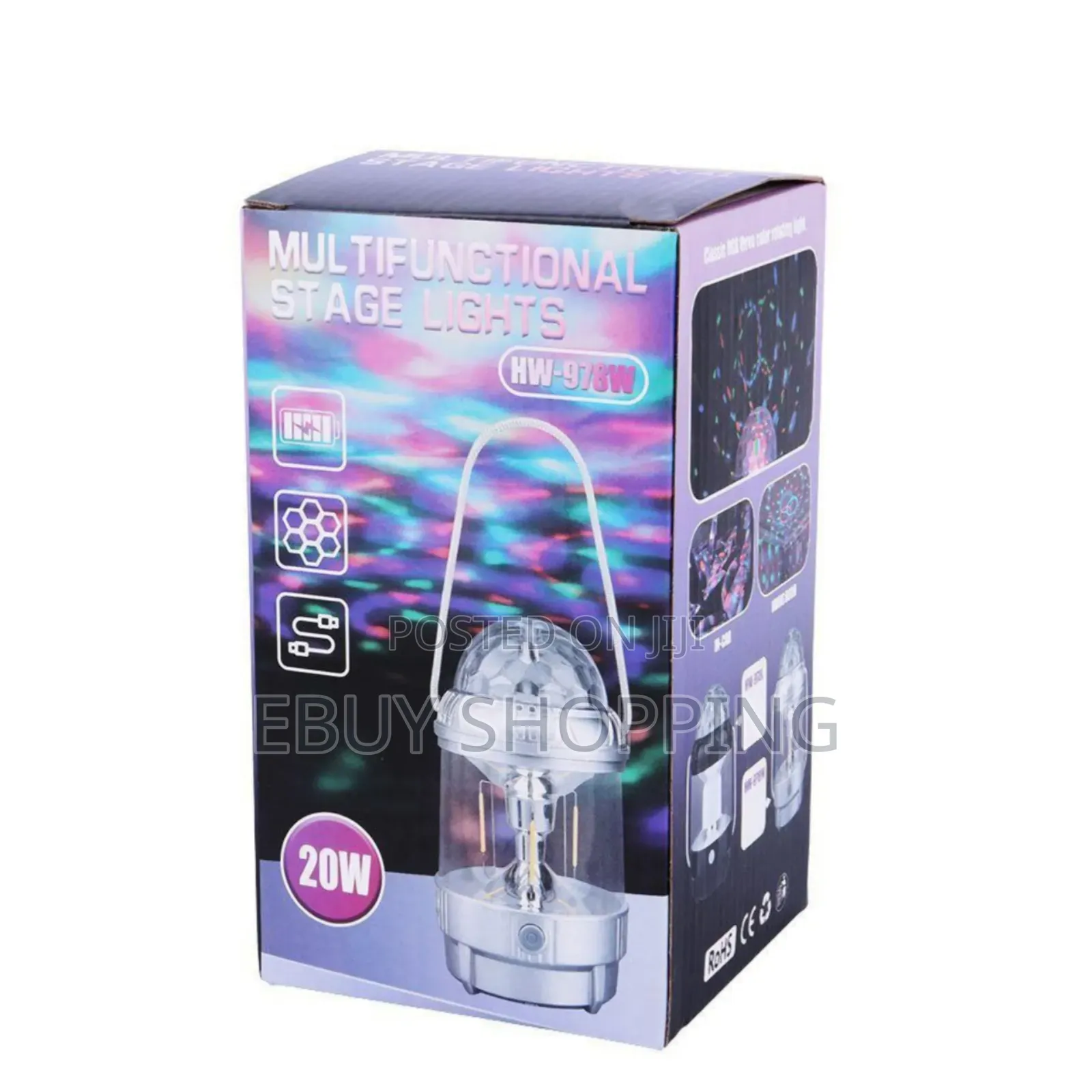 Rotating Decorative Lights Multifunctional Stage Lights