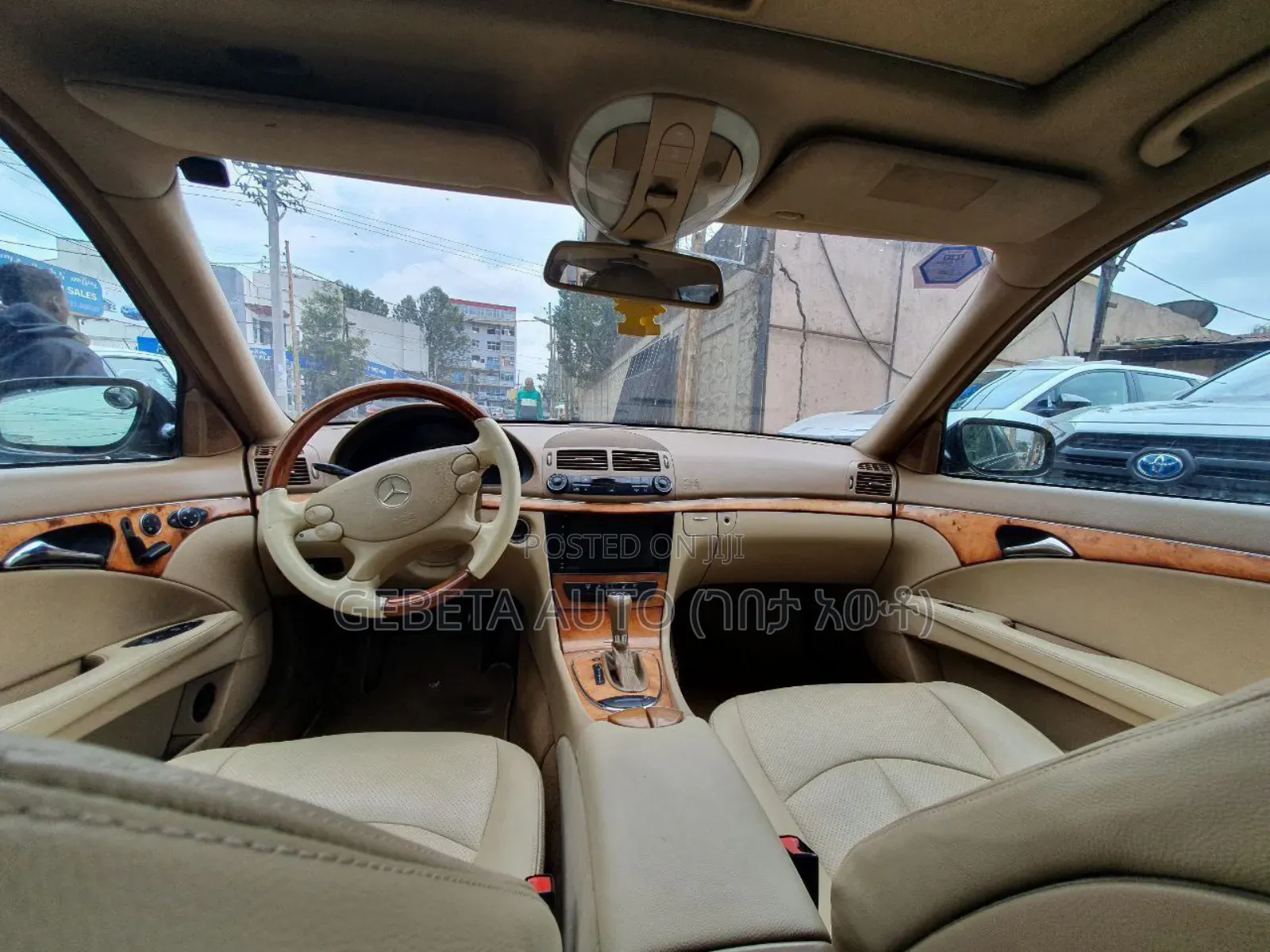 Mercedes-Benz E200 2008 Black