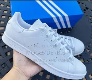 Adidas Stan Smith Triple White Shoes for Men's