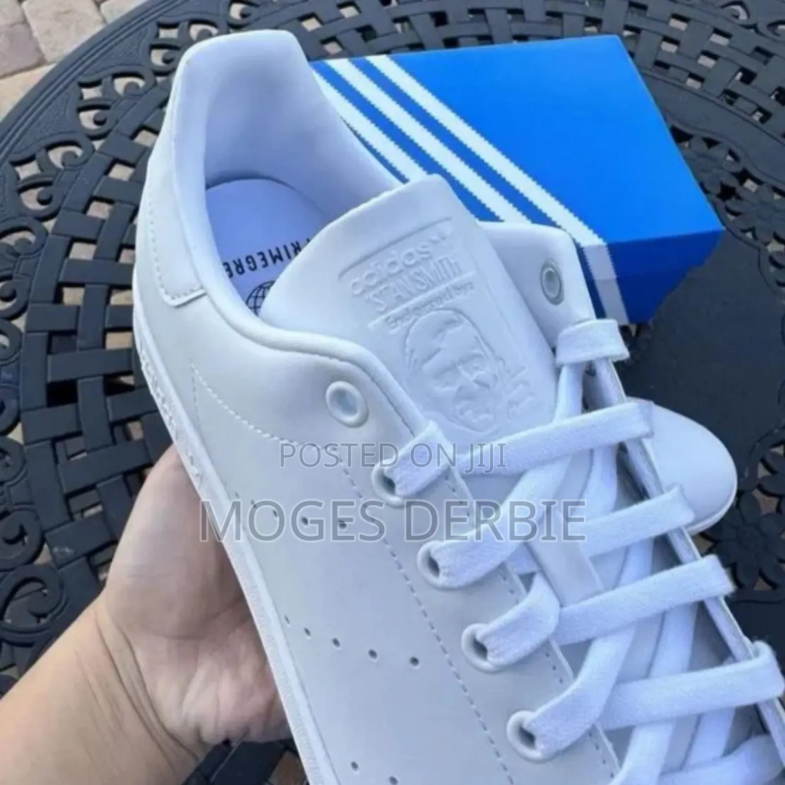 Adidas Stan Smith Triple White Shoes for Men's