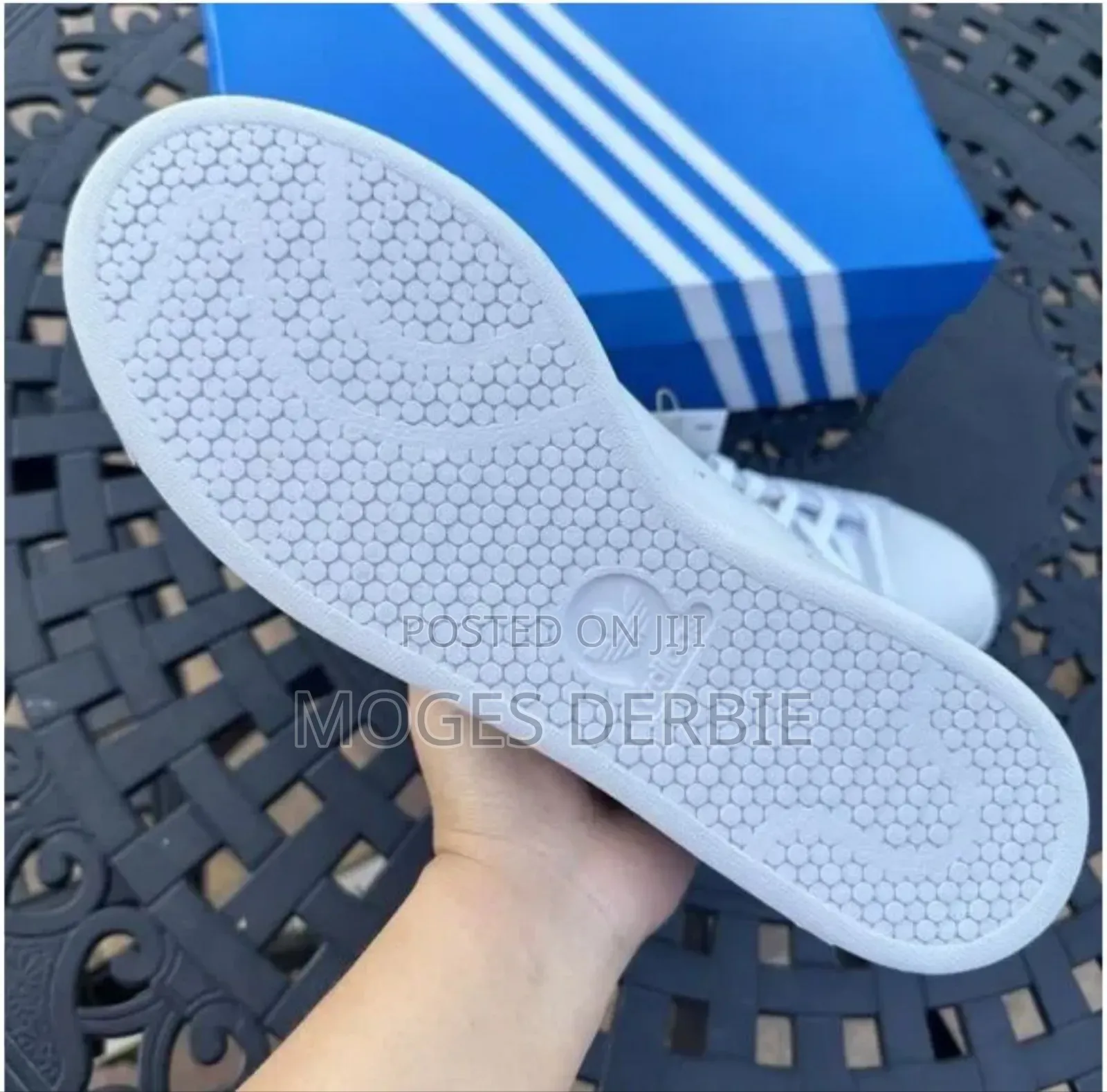 Adidas Stan Smith Triple White Shoes for Men's