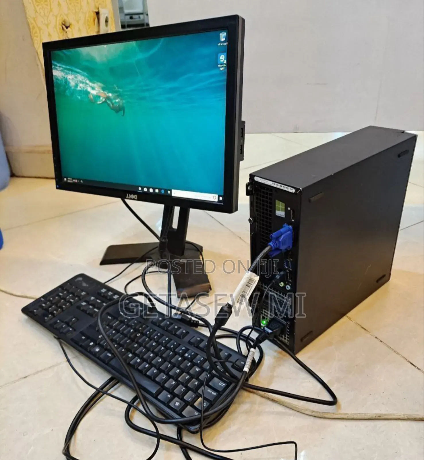 New Desktop Computer Dell 4GB Intel Core I3 HDD 500GB