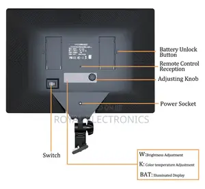 Led Video Light Photography Selfie Dimmable Panel Lighting