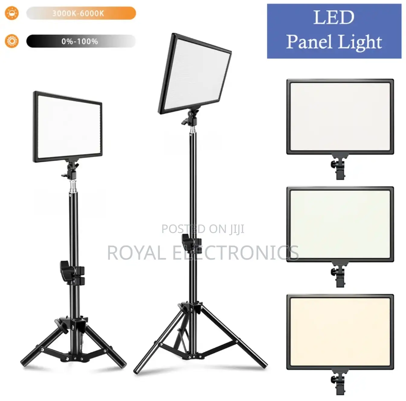 Led Video Light Photography Selfie Dimmable Panel Lighting