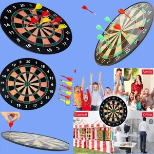 Photo - Magnetic Dart Boardgame For Kids With 6 Darts (Multi Color