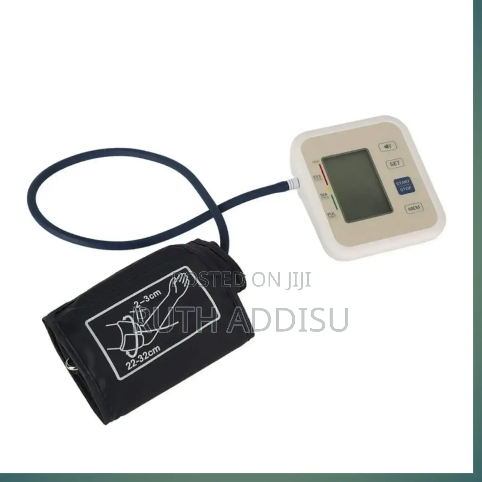 የደም መለኪያ ዲጂታል / Digital Blood Pressure Monitor Rechargeable