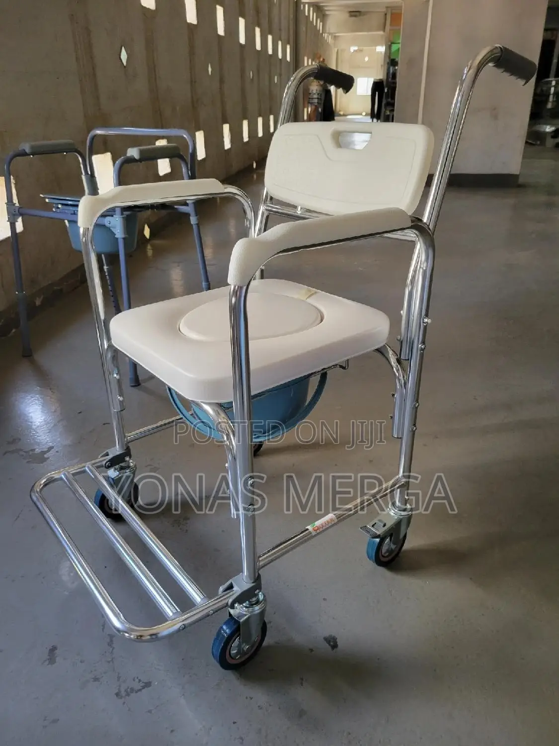 Multifunction Toilet/Shower Chairπኳfriendly, Pe Backrest,