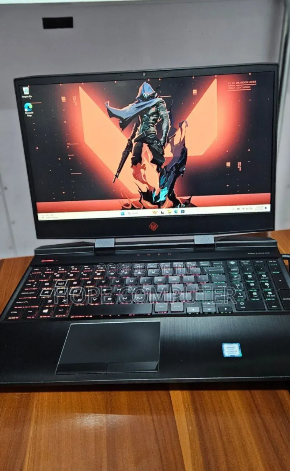 New Laptop HP Omen 15 16GB Intel Core I5 SSD 128GB