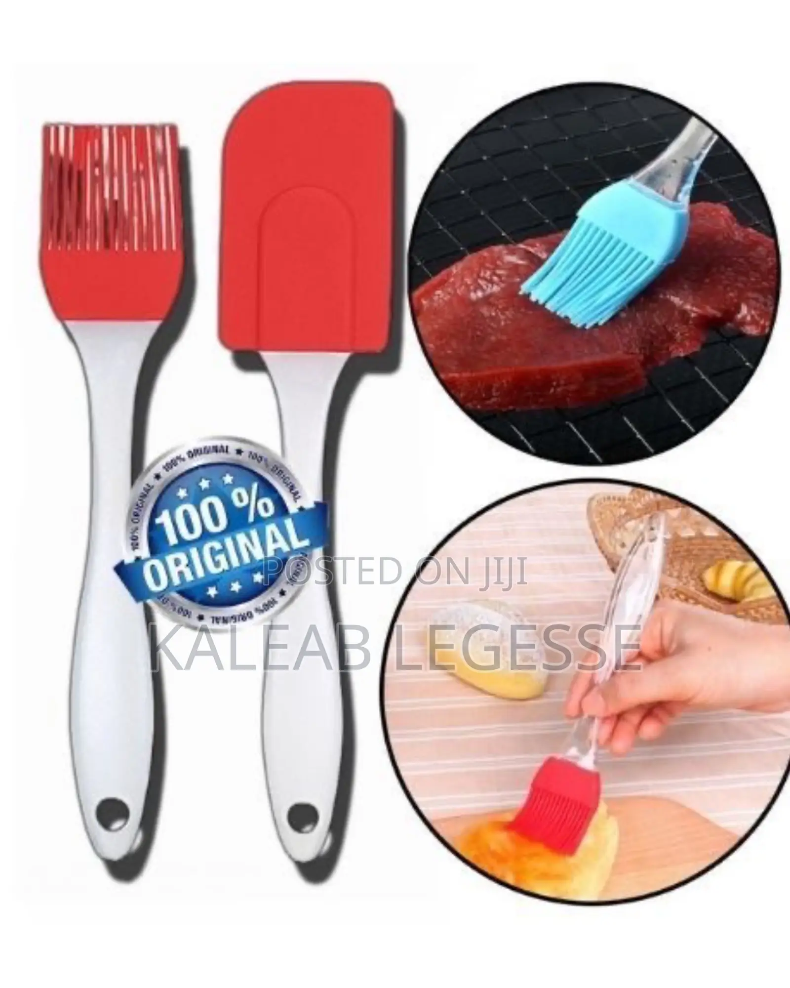 2 PCS Silicon Brush Spatula
