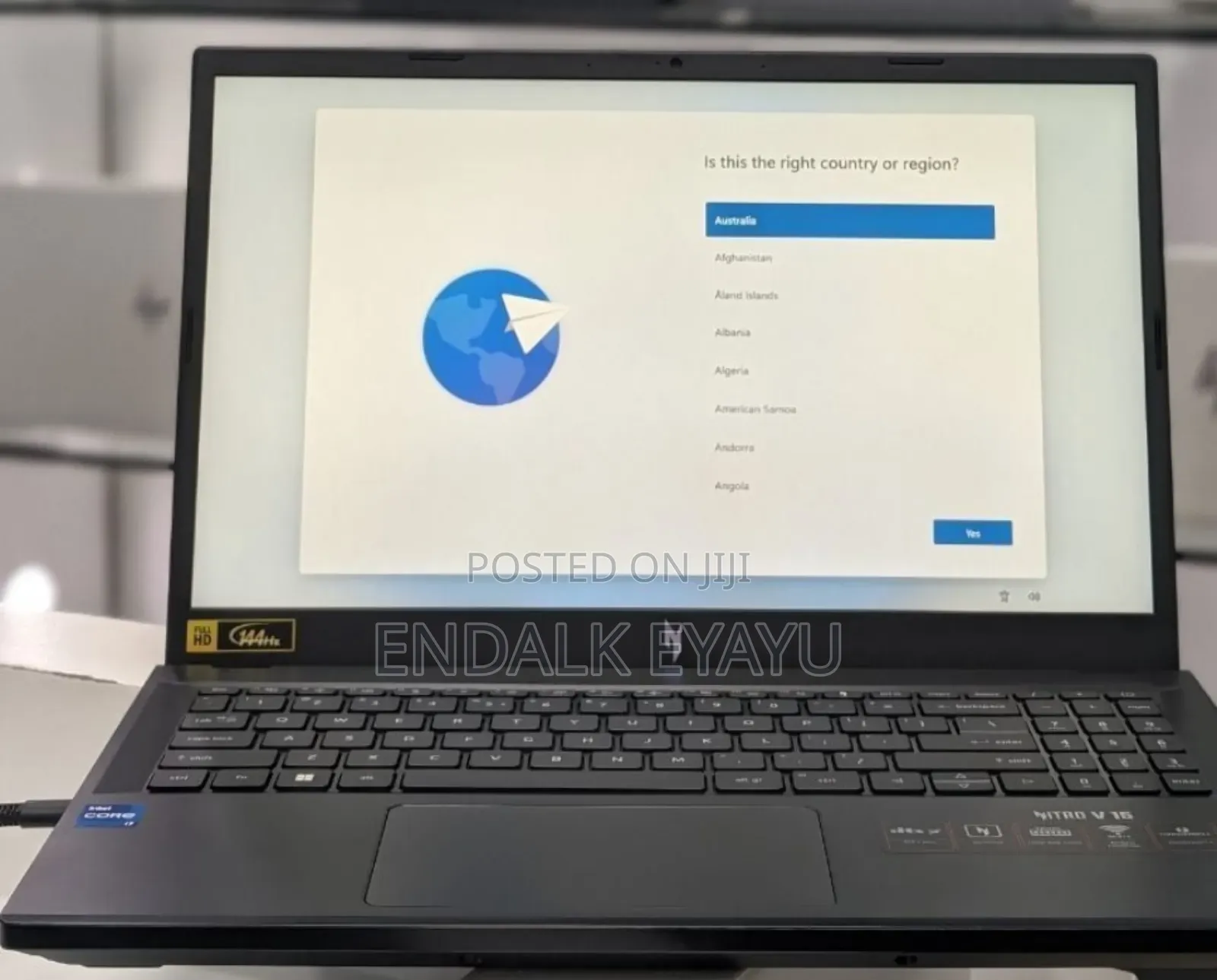 New Laptop Acer Nitro 5 16GB Intel Core I7 SSD 512GB