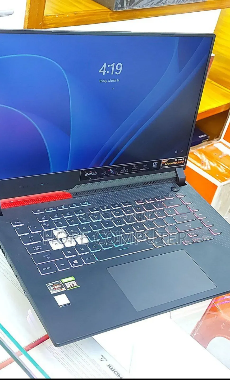 New Laptop Asus ROG Zephyrus G15 16GB AMD Ryzen 9 SSD 1T