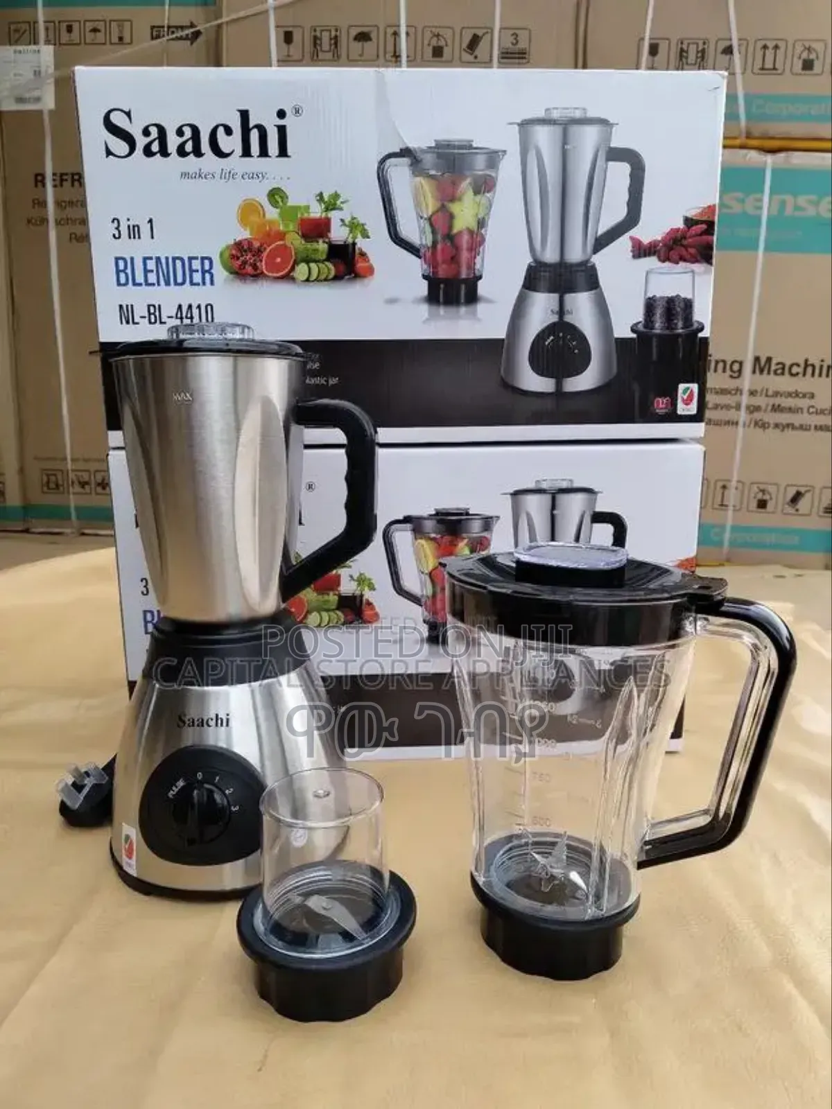Saachi 3 in 1 Blender / Grinder