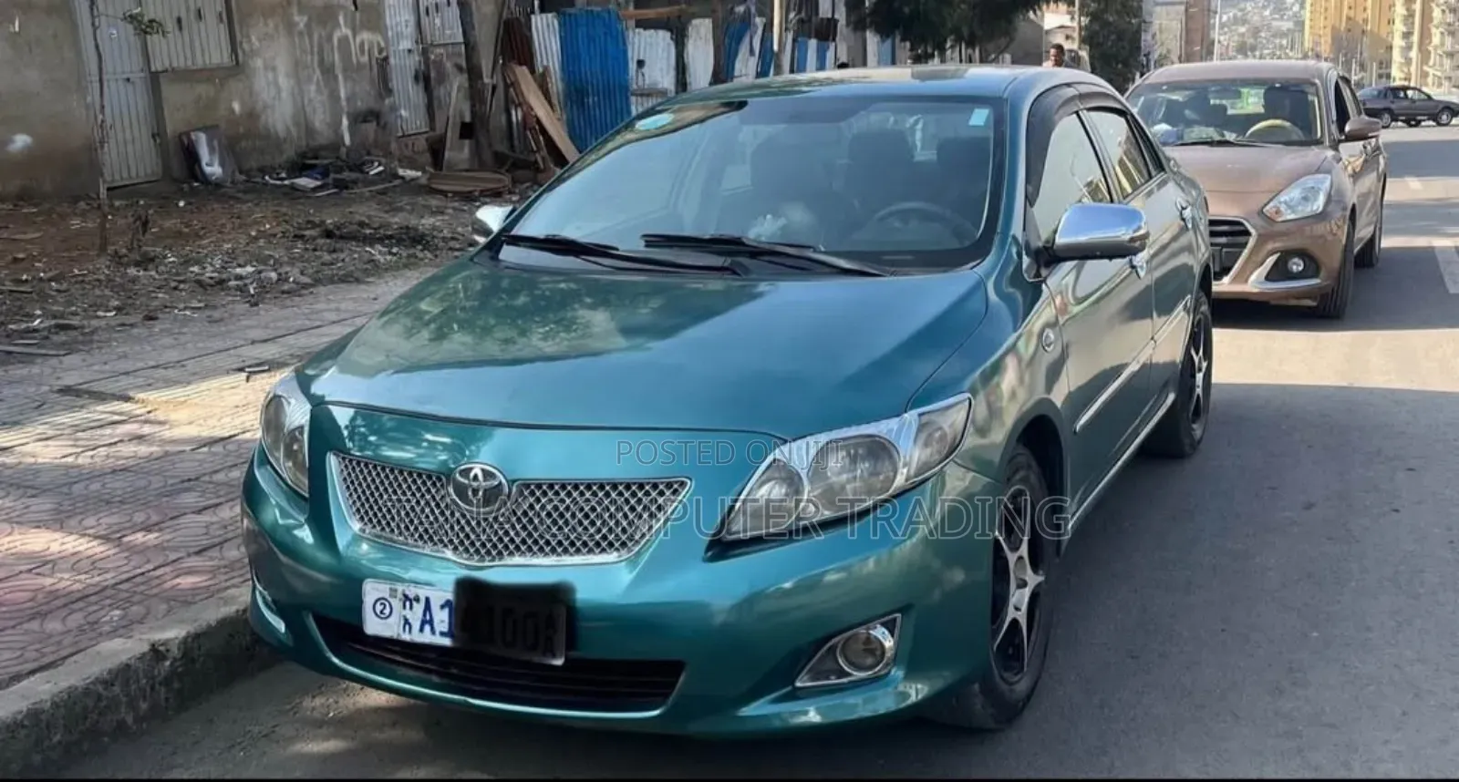 Toyota Corolla 2007 Blue