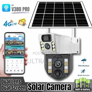 Rechargeable Sim Support 
Camera ( With Solar Panel )