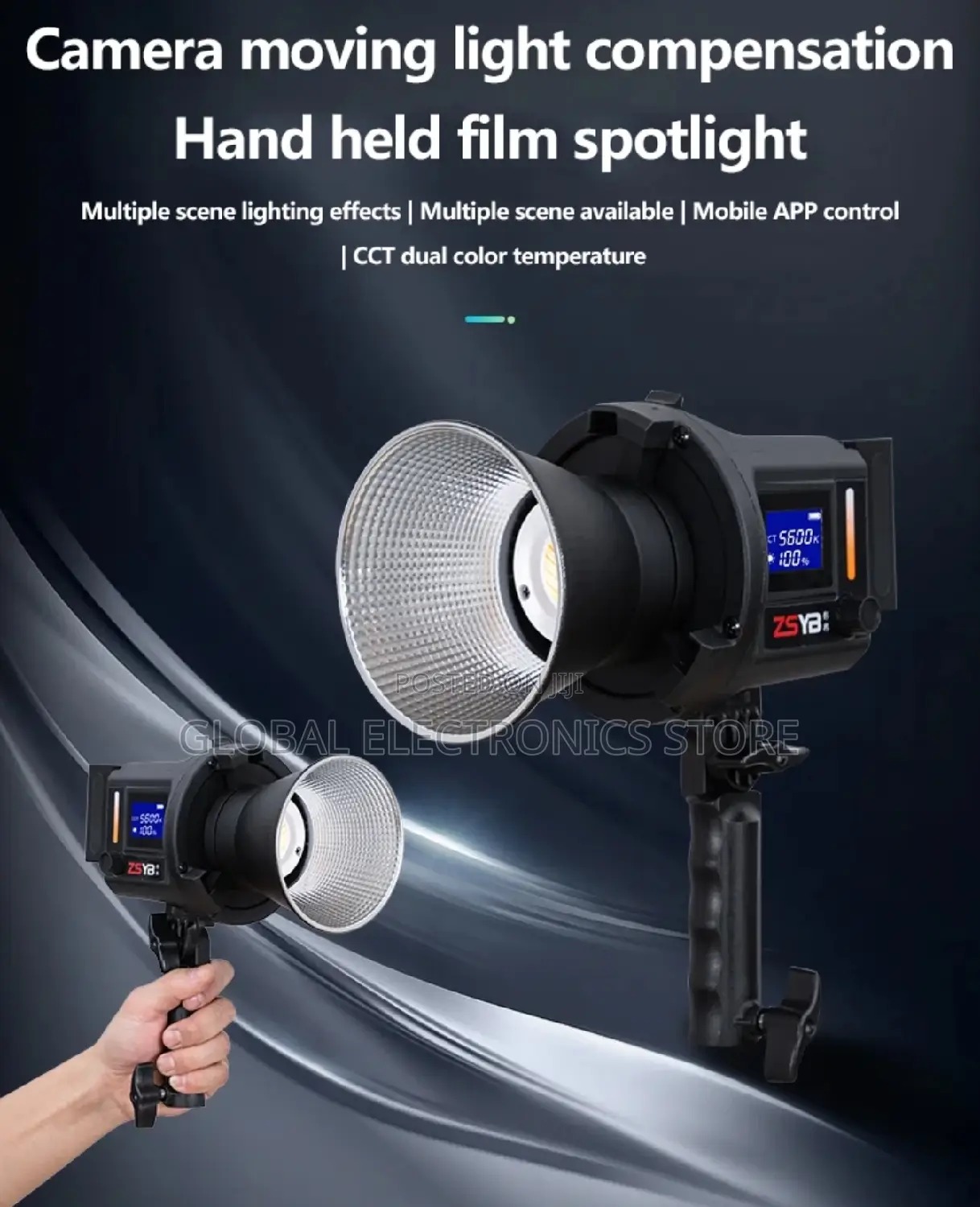 Hand Held 93+ Cri Spot Light