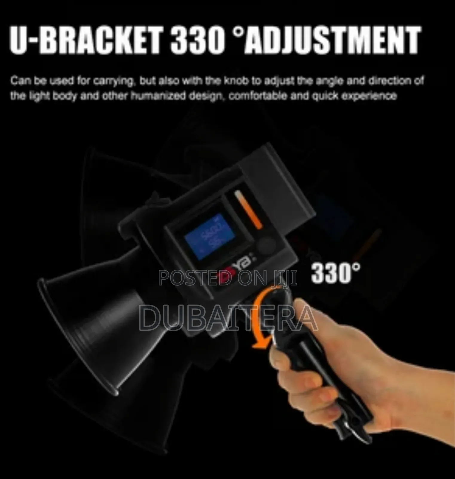 18000 Lux Light Intensity Hand Held Spot Light