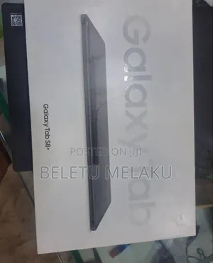 New Samsung Galaxy Tab S8+ 256 GB Black