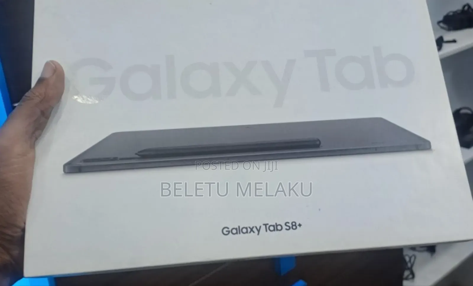 New Samsung Galaxy Tab S8+ 256 GB Black