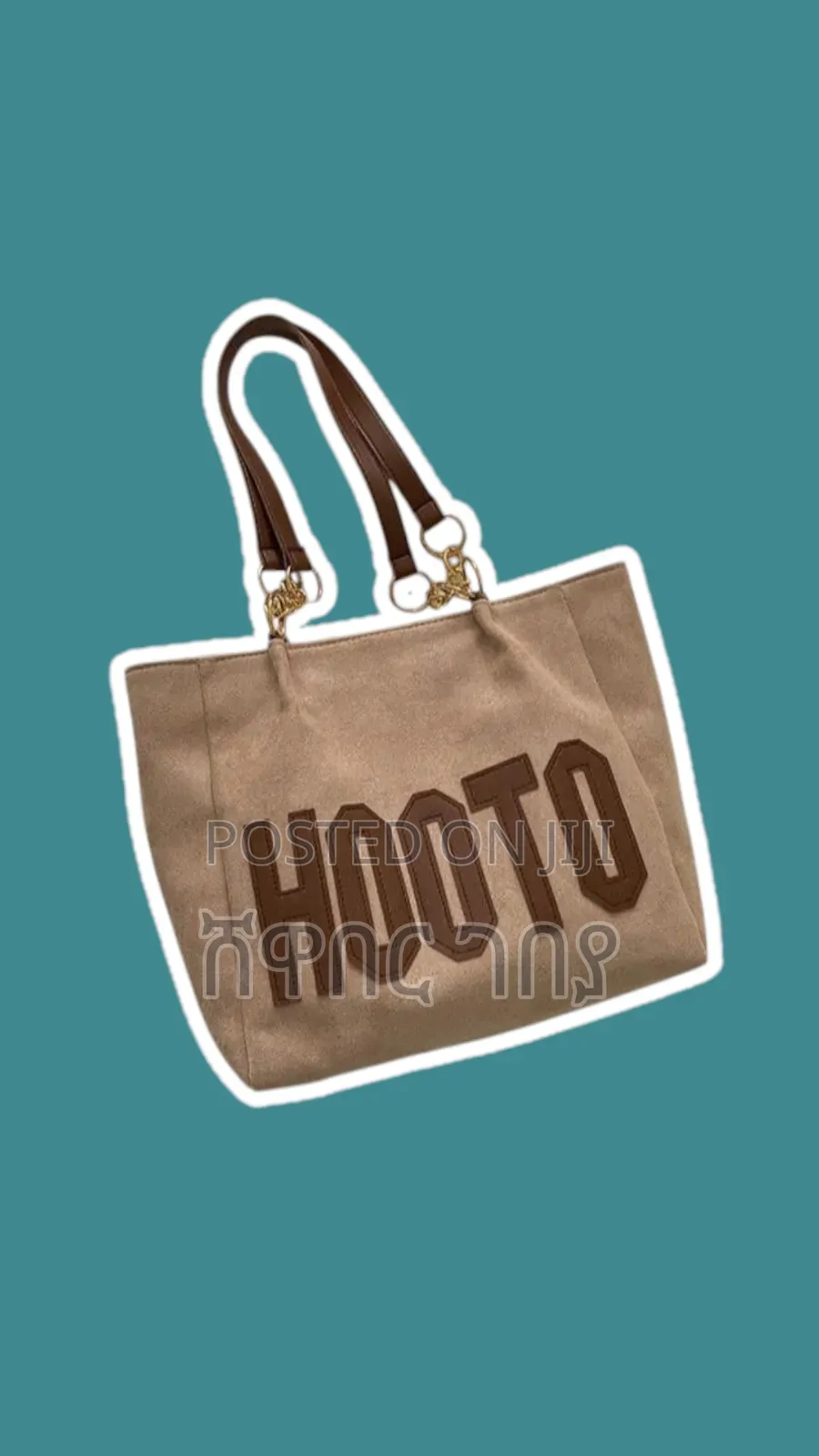 Hooto Suede Tote Bag