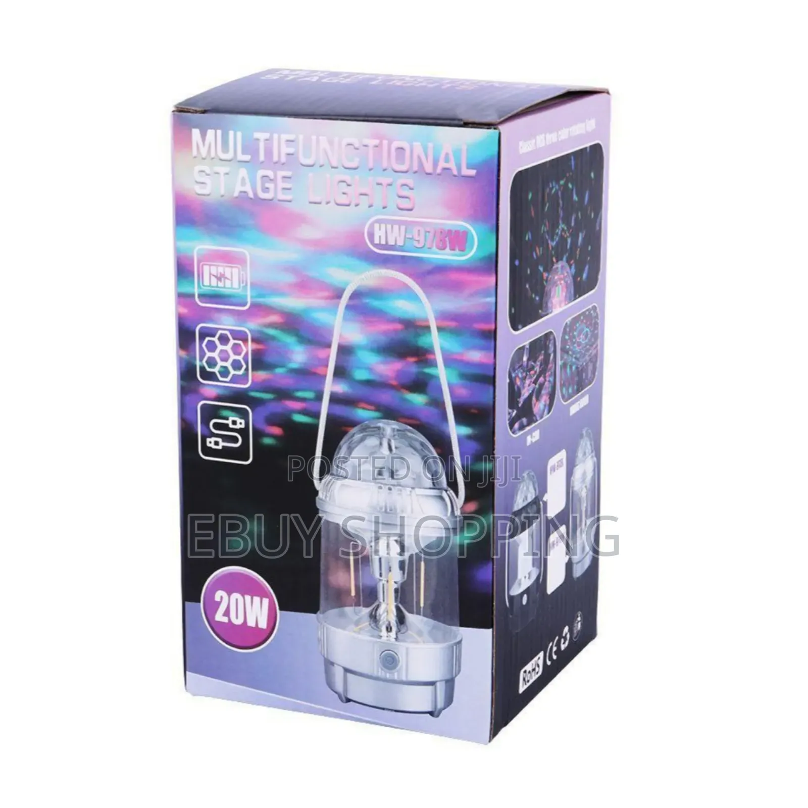 1500mah Multifunctional Stage Lights