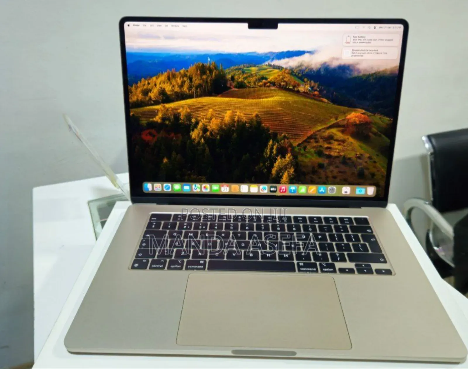 New Laptop Apple MacBook Air 8GB Apple M2 SSD 256GB
