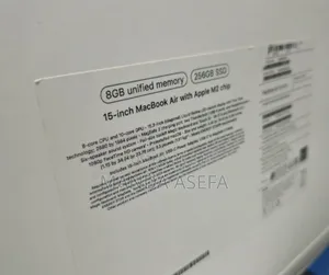 New Laptop Apple MacBook Air 8GB Apple M2 SSD 256GB