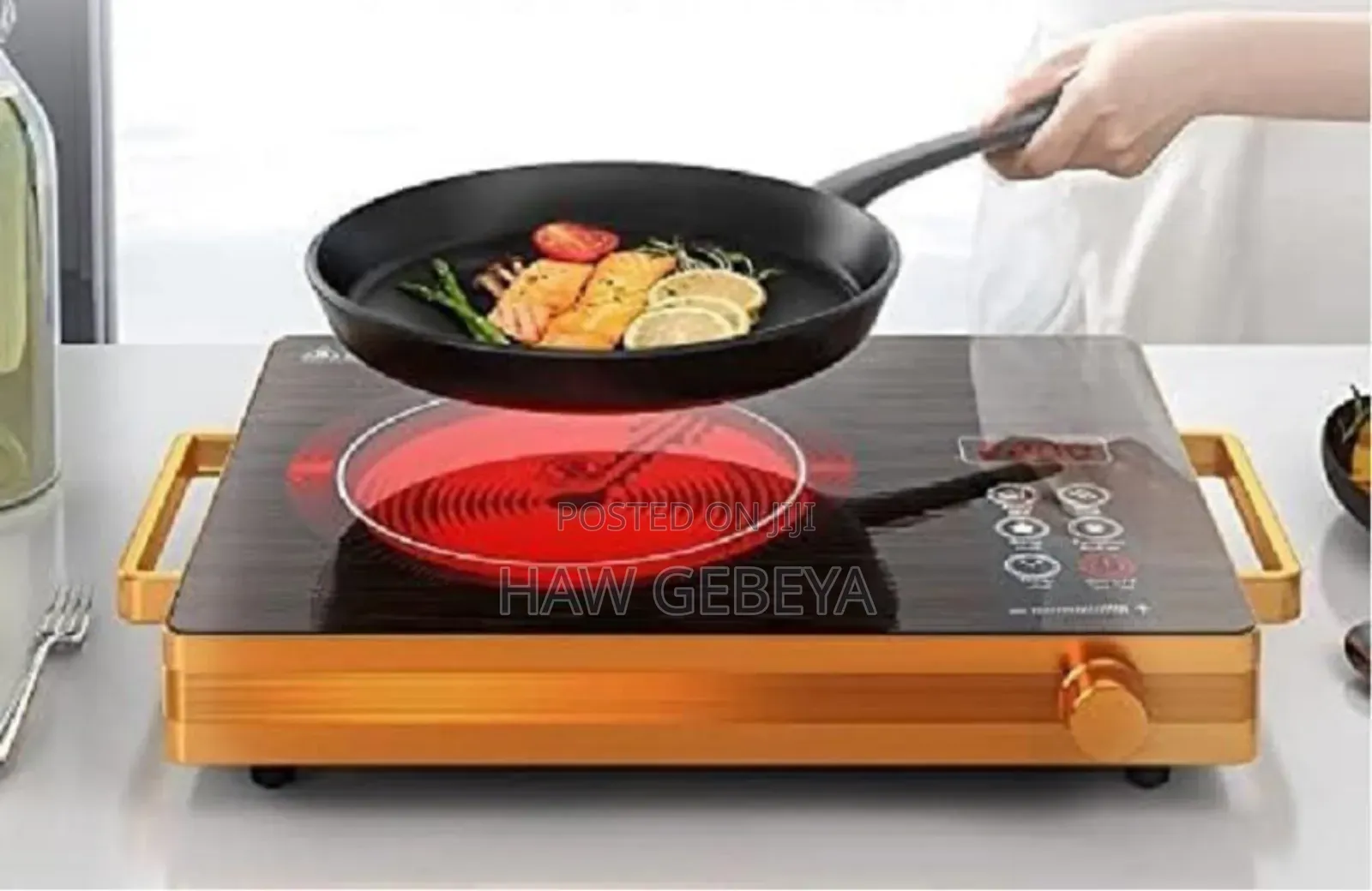 Single Touch Technology Elec Stove (ተች የኤሌክትሪክ ስቶቭ) 