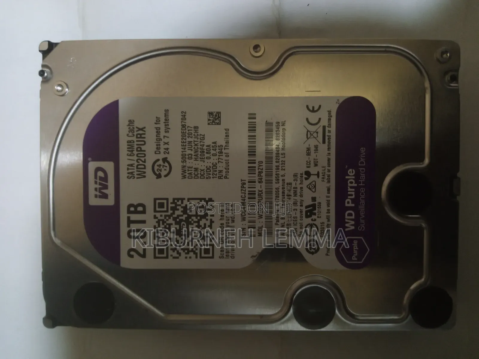 Wd Purple Harddisk( HDD )