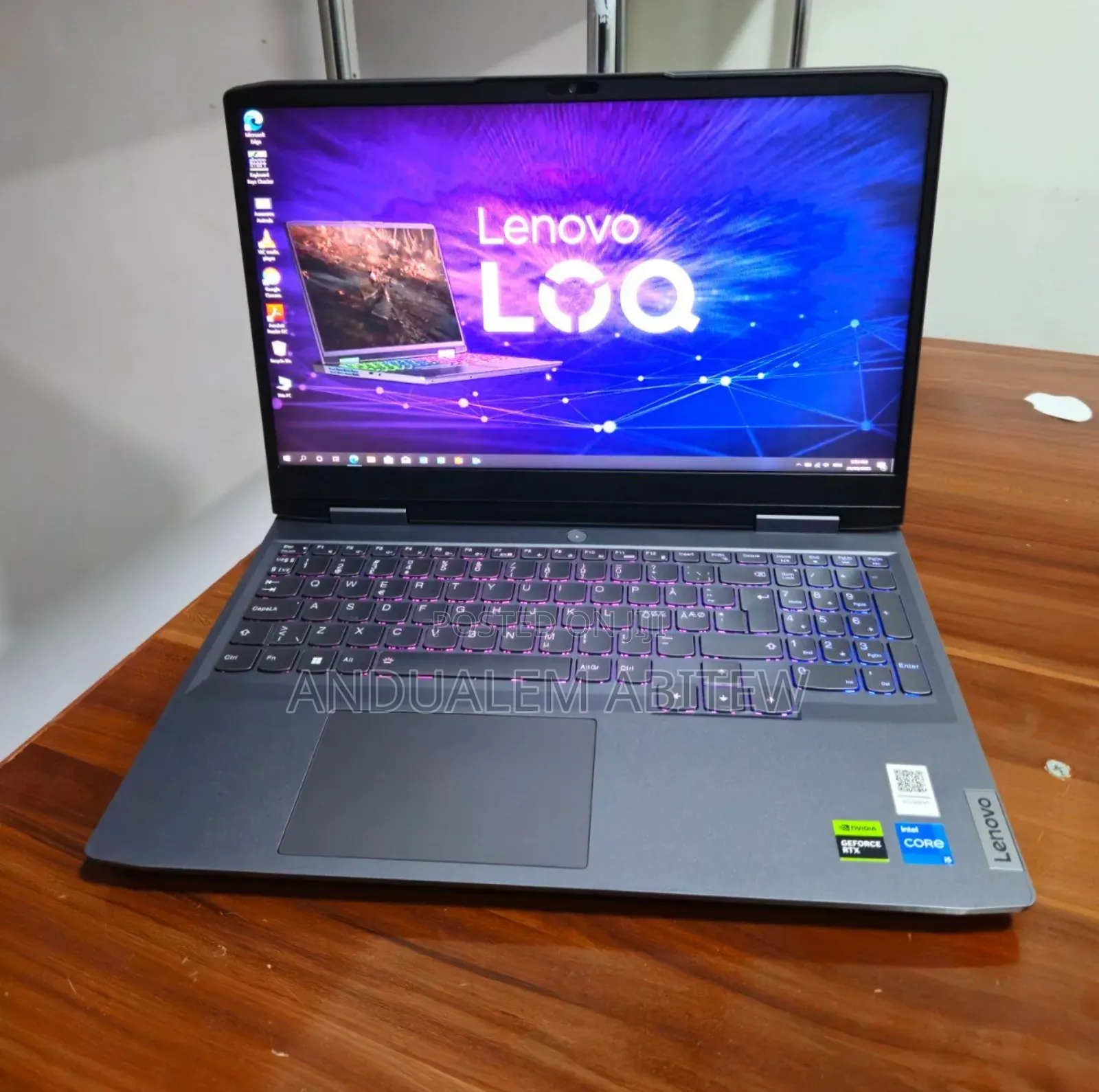 New Laptop Lenovo LOQ 15ARP9 16GB Intel Core I5 SSD 512GB