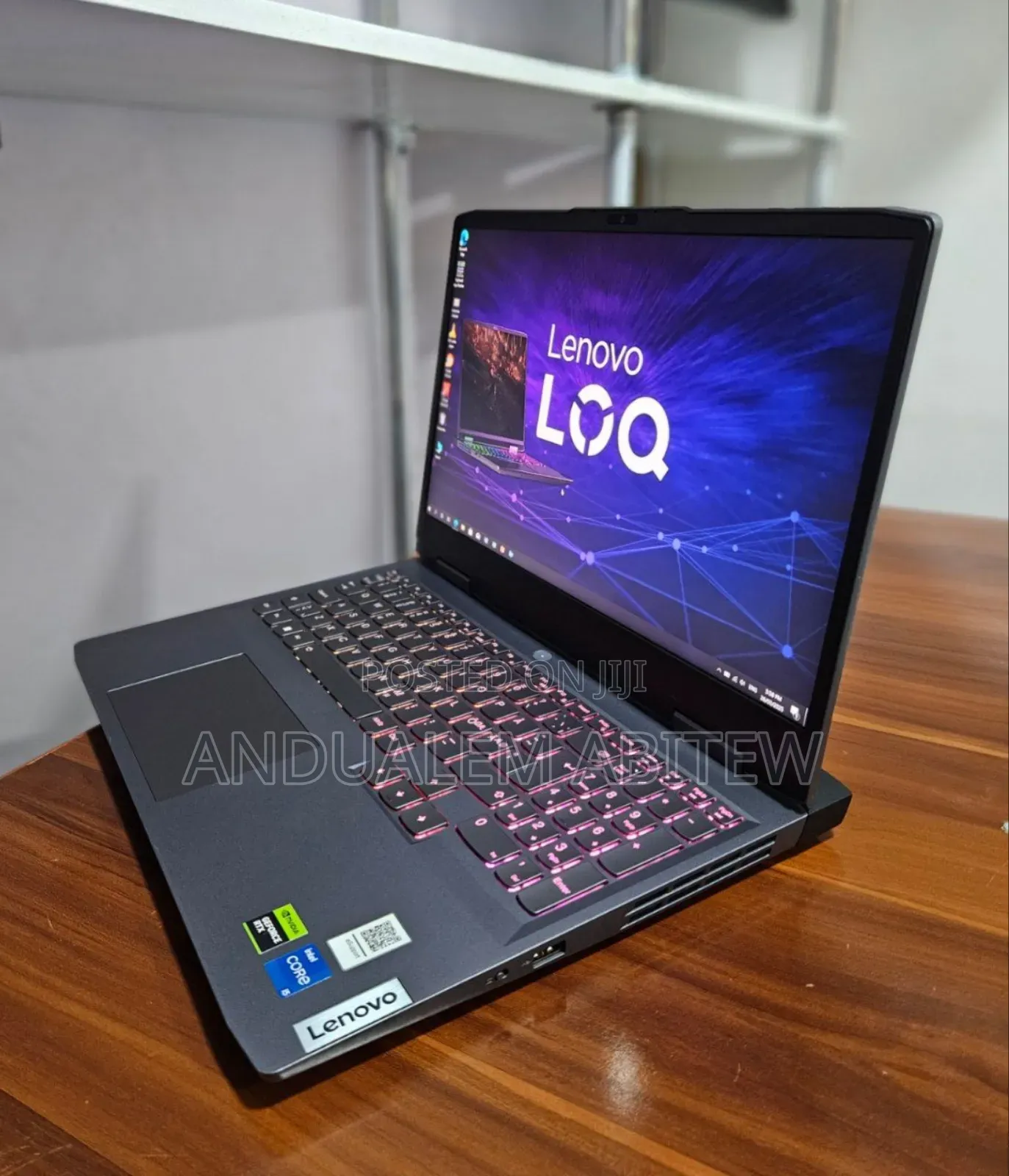 New Laptop Lenovo LOQ 15ARP9 16GB Intel Core I5 SSD 512GB