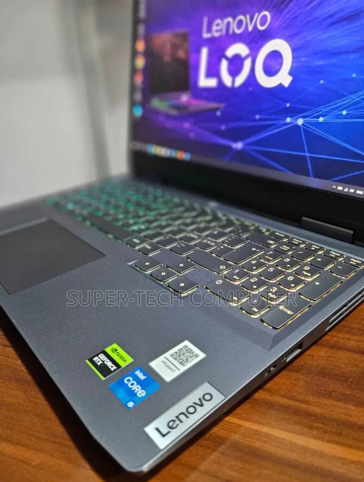 New Laptop Lenovo LOQ 15ARP9 16GB Intel Core I5 SSD 512GB