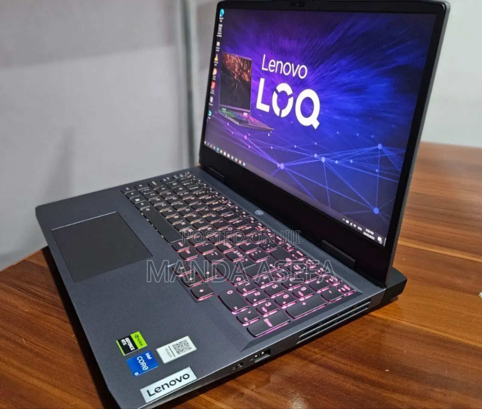 New Laptop Lenovo LOQ 15IRH8 16GB Intel Core I5 SSD 512GB