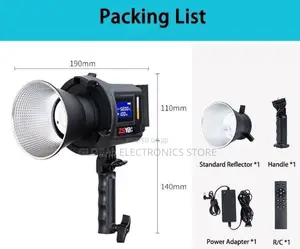 Professional Bi Color Hand Held High Cri Spot Light