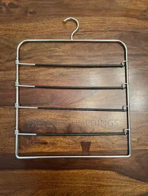 Metal Pants Hanger 5 Rack 47cm L X 36.83cm W