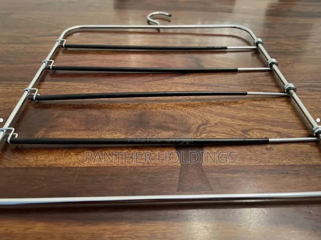 Metal Pants Hanger 5 Rack 47cm L X 36.83cm W