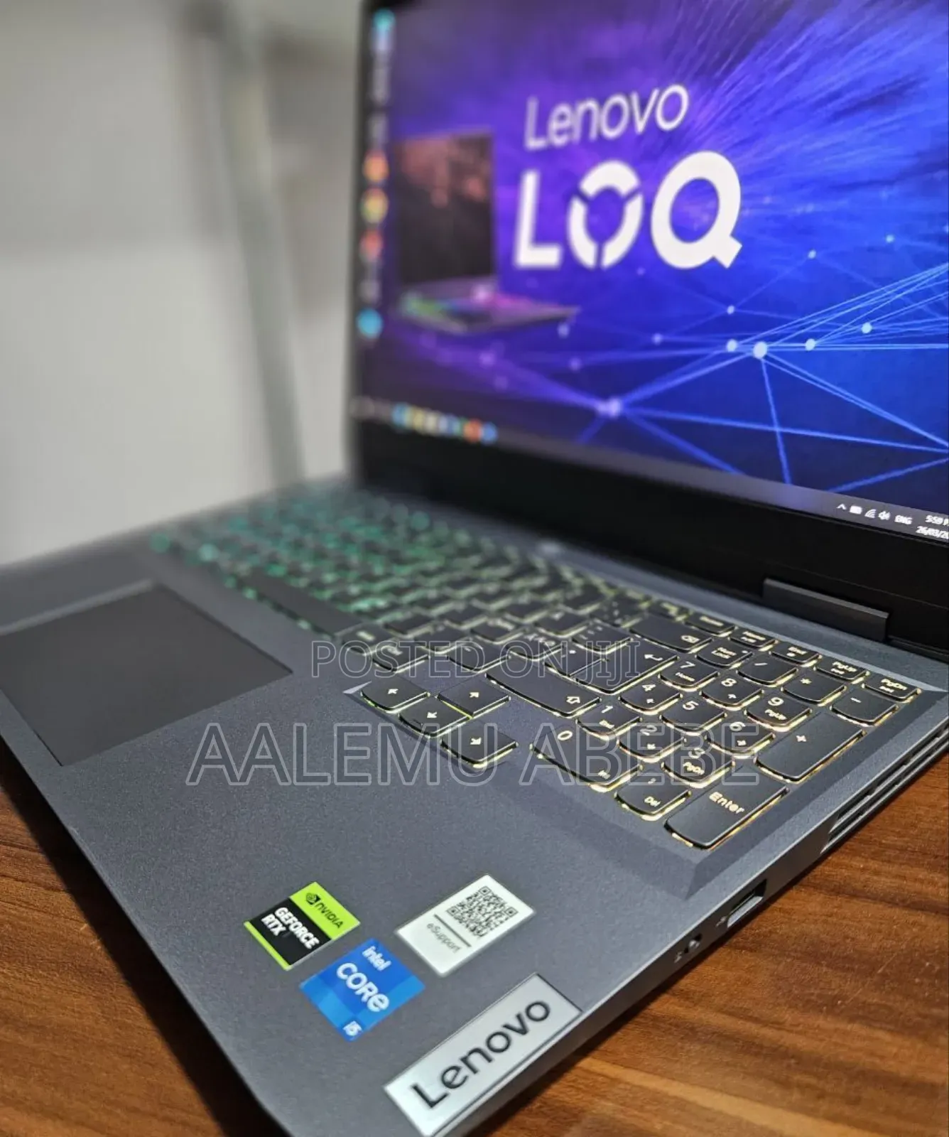 New Laptop Lenovo LOQ 15IRH8 16GB Intel Core I5 SSD 512GB