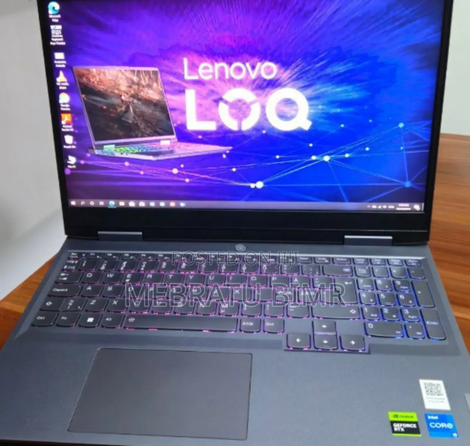 New Laptop Lenovo LOQ 15ARP9 16GB Intel Core I5 SSD 512GB