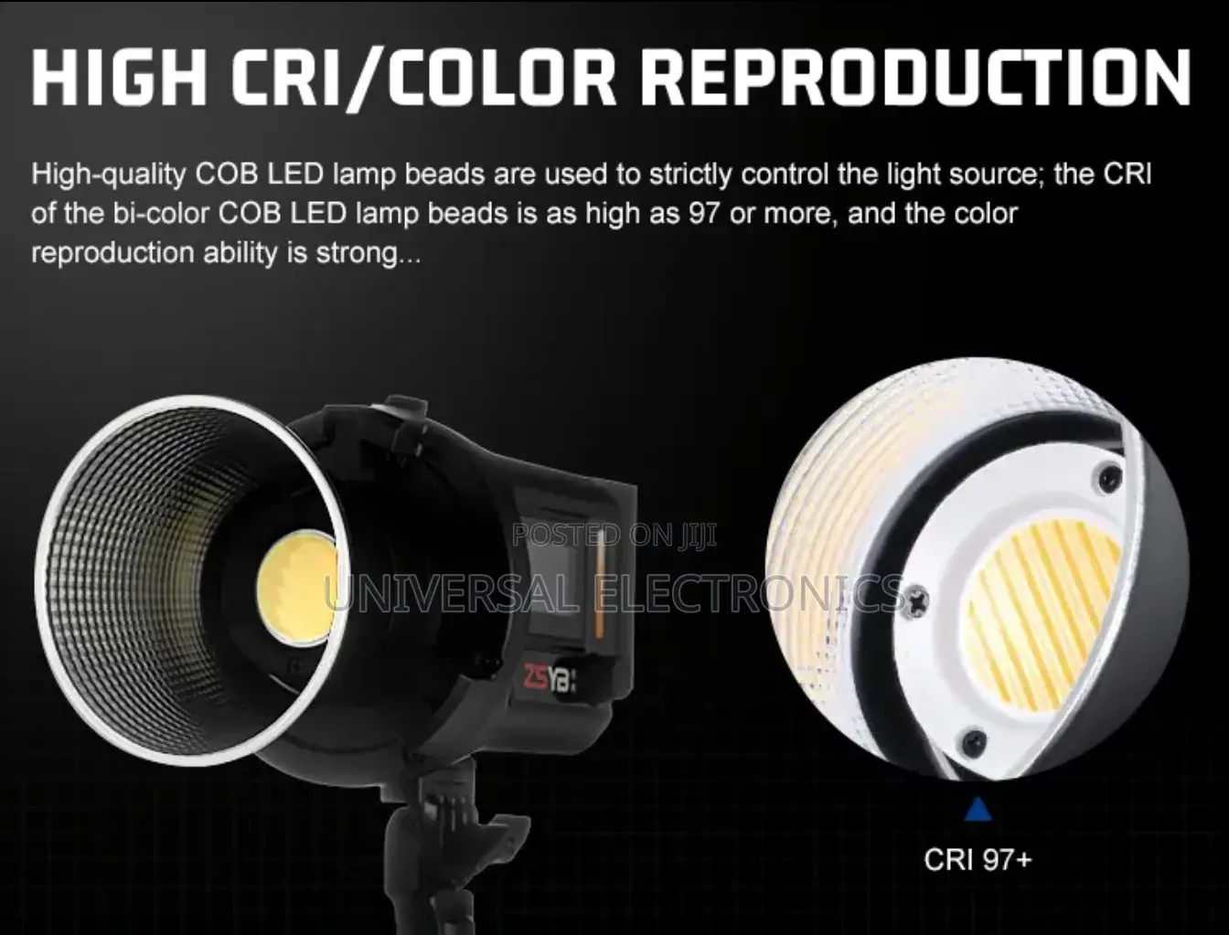 Cri +97 Original Professional Hand Held Spot Light