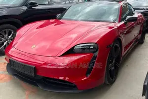 New Porsche Taycan 2024 Red