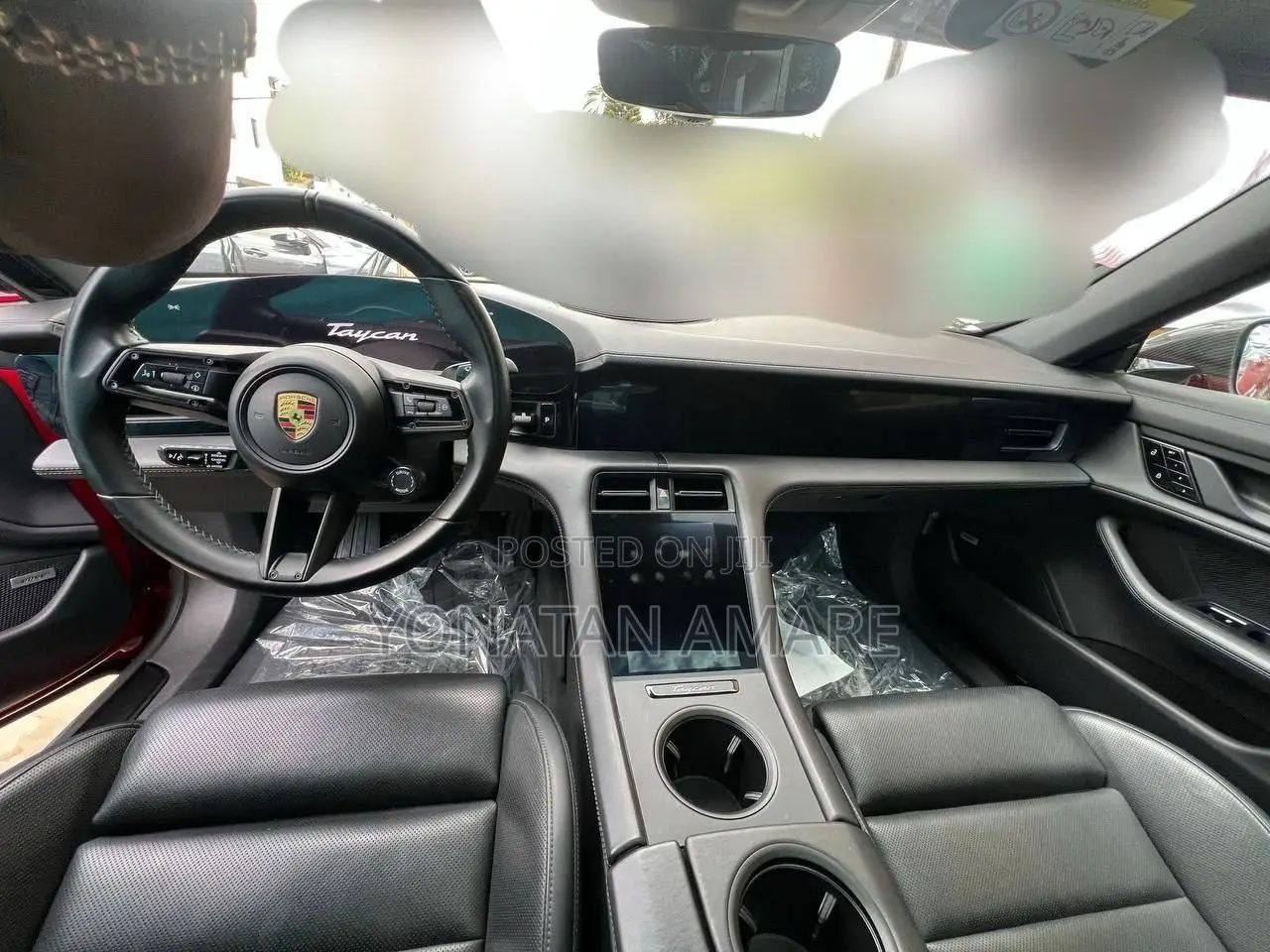 New Porsche Taycan 2024 Red