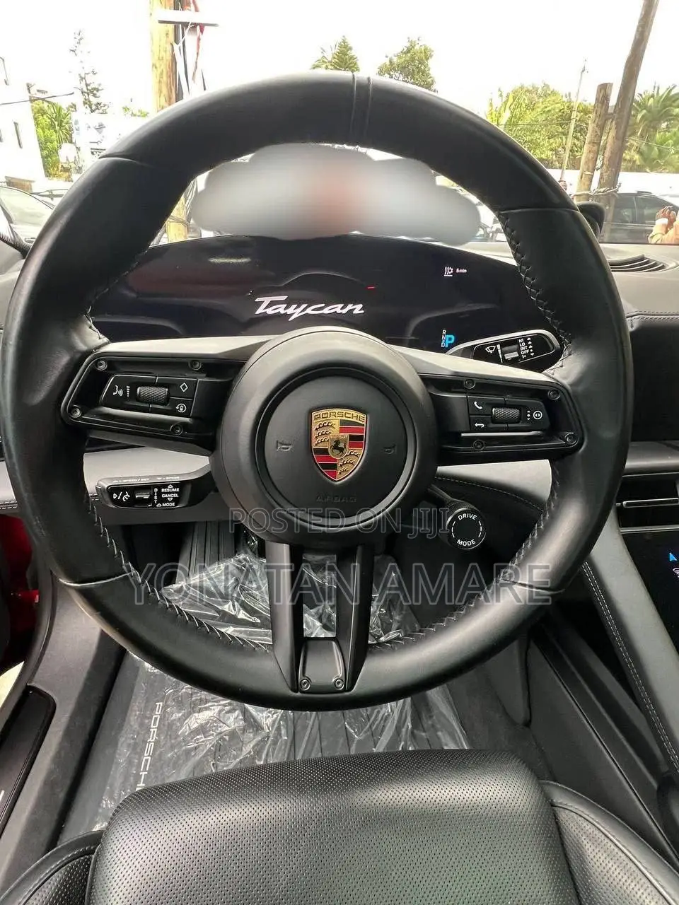 New Porsche Taycan 2024 Red