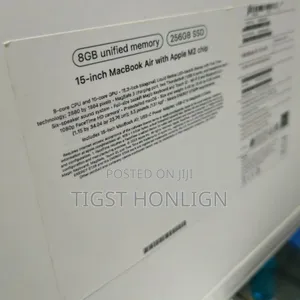 New Laptop Apple MacBook Air 2022 M2 8GB Intel Core M2 SSD 256GB