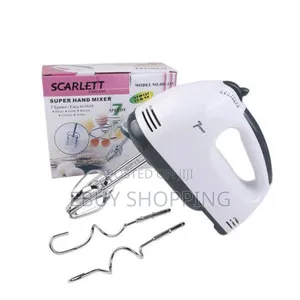 Photo - High Power 260w Scarlett Hand Mixer የእንቁላልና ሊጥ መምቻ